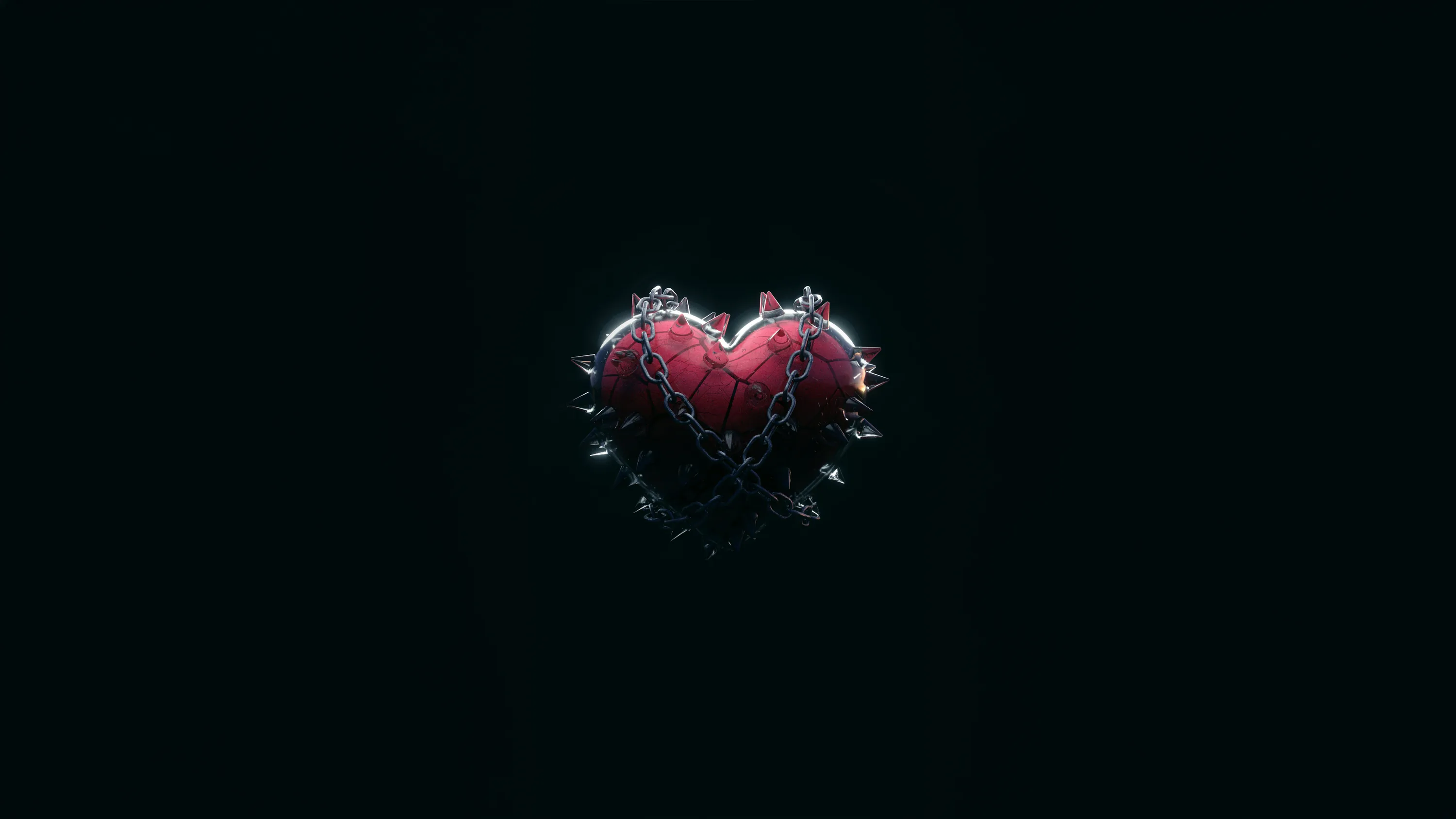 Broken Heart Chain Attached 4K, HD 4k Wallpapers, Images, Backgrounds, Photos