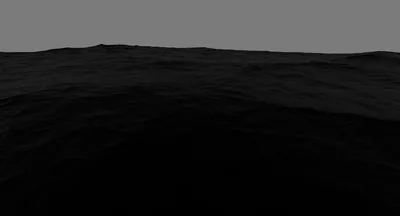 Dark Ocean at Night HD Wallpaper