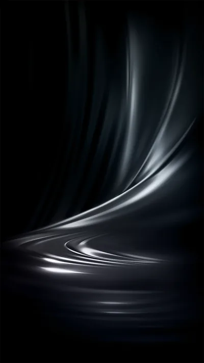 Black Liquid Abstract Dark