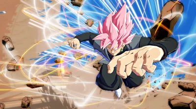 Super Saiyan Rosé Mid-Punch Attack HD Wallpaper