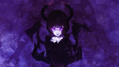 Purple and Black Anime Wallpapers Purple and Black Anime Backgrounds Wallp