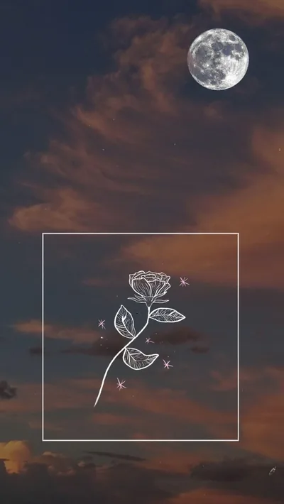 Black Aesthetic Wallpaper Moon