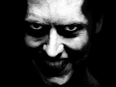 Phone wallpaper Dark, Face