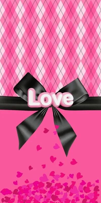 Pink love wallpaper