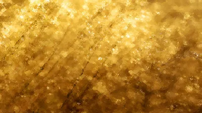 Golden Bokeh Sparkle Blur HD Wallpaper