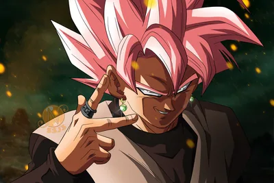 Grinning Rosé with Floating Embers HD Wallpaper
