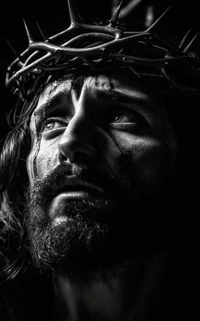 Jesus black wallpaper hd