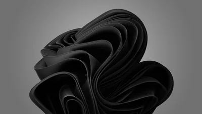 Black windows 11 wallpaper HD Wallpaper