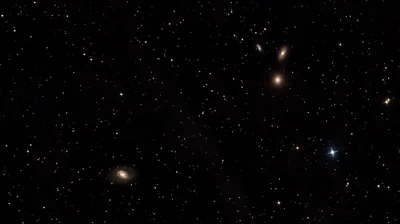 Black Star Space Wallpaper