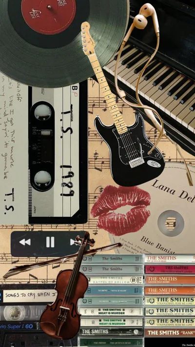 Black Music Aesthetic Wallpaper