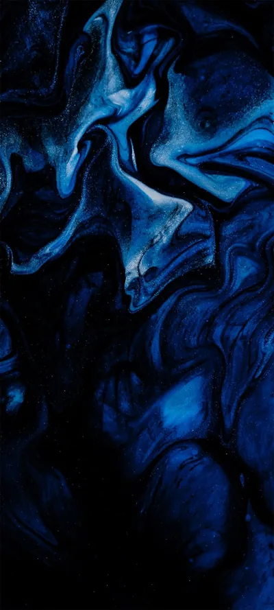 Black blue amoled wallpaper HD Wallpaper
