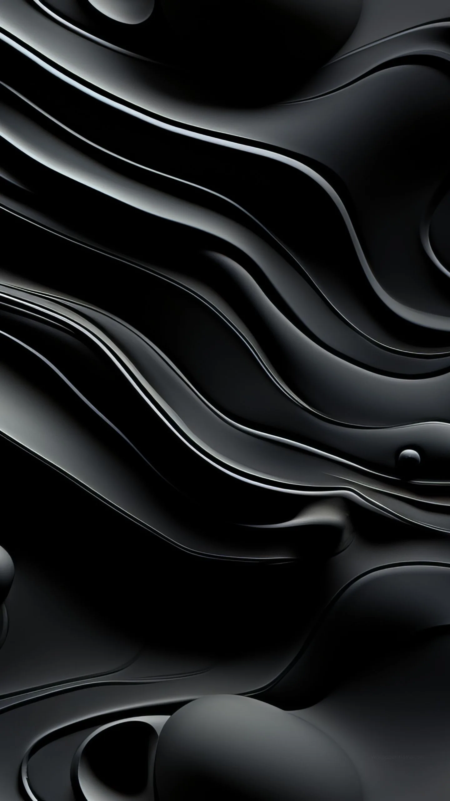 Black Waves Wallpaper 4K Wallpapers
