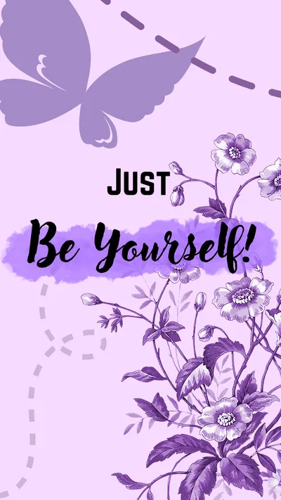 Cute purple wallpaper