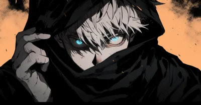 Satoru Gojo Dark Anime HD Wallpaper
