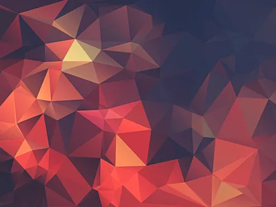 Red Geometric Wallpapers 4k, HD Backgrounds