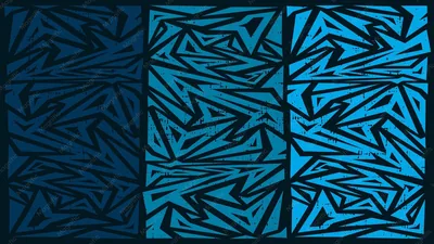 Ultra HD Blue Black Pattern Wallpaper