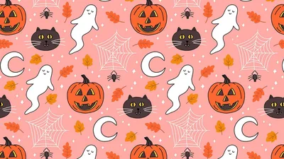 Cartoon Halloween Cute Wallpapers