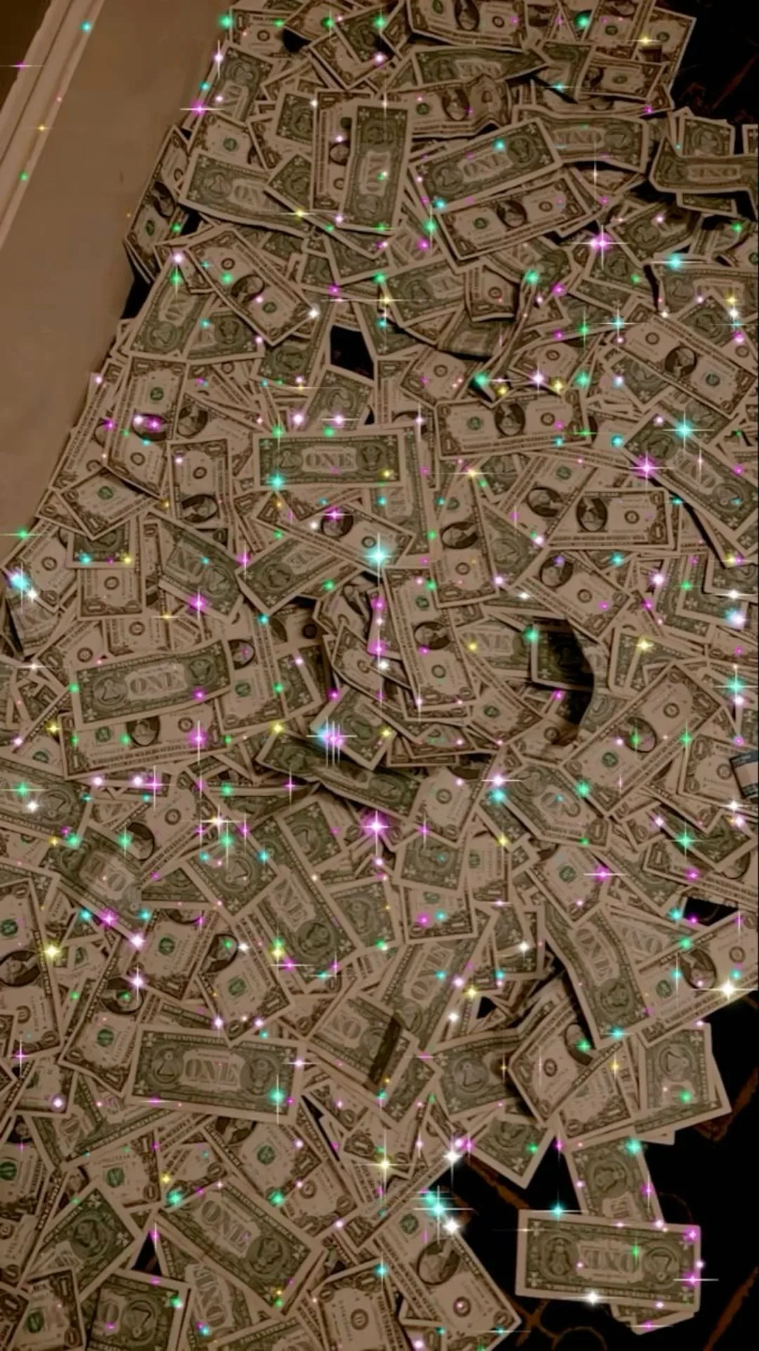 Neon money frame iphone wallpaper hd iphone wallpapers