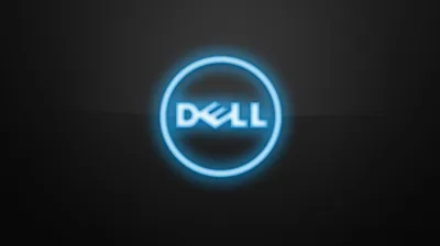 Dark Dell HD Desktop Wallpaper