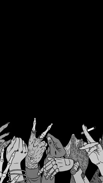 wallpaper black aesthetic lockscreen Black aesthetic wallpapers