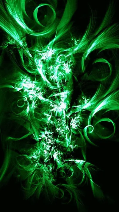 iPhone Green And Black Wallpapers