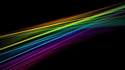 Painting Wallpaper Hitam Rainbow Cool Backgrounds for PC Computer