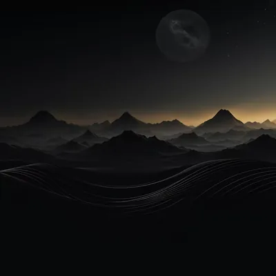 Minimalistic Black HD Wallpaper