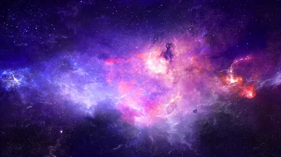 Wallpaper Purple and Black Galaxy Sky, Background Free Image