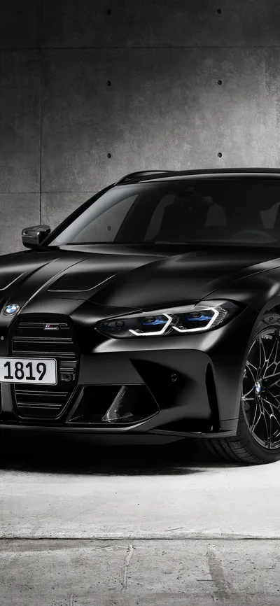BMW M3 Competition Touring Wallpaper 4K, Black cars, 5K