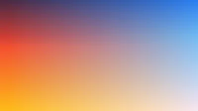 Sunrise Orange to Blue Sky Blend HD Wallpaper