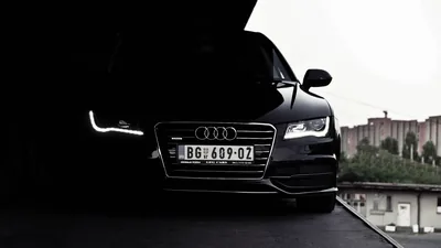 Wallpaper Audi, black for mobile and desktop, section audi, resolution down