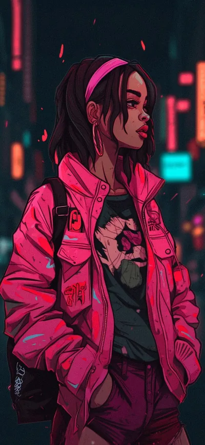 Baddie Girl Pink Wallpaper Aesthetic Baddie Wallpaper iPhone