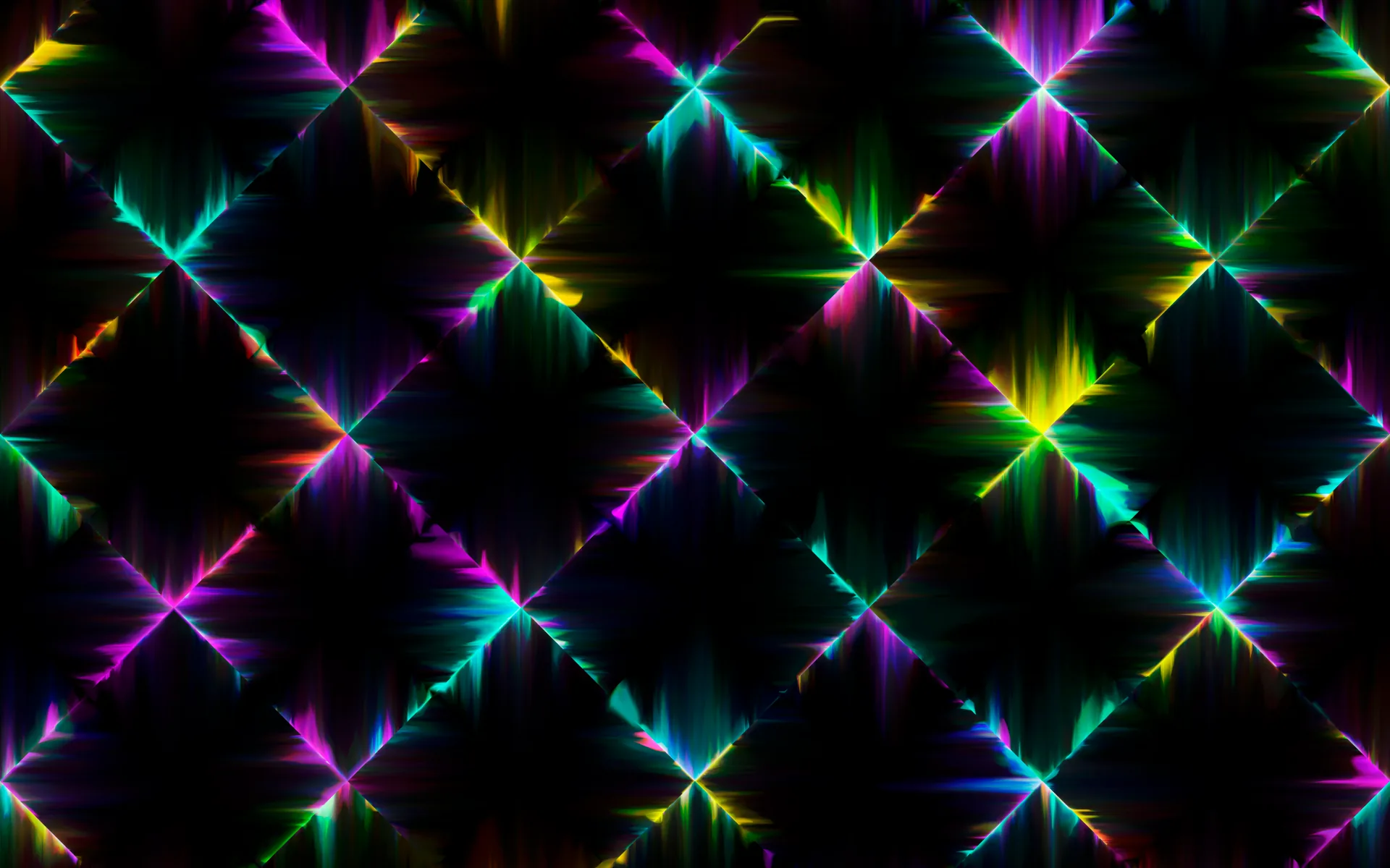 Neon Lights Wallpaper 4K, Colorful, Black background