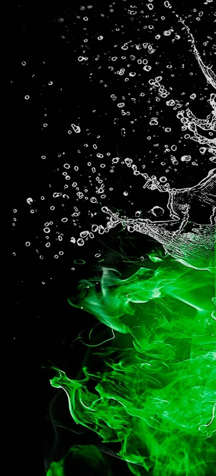 Green Liquid Wallpaper