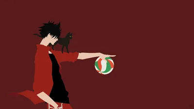 Black Minimalist Anime Wallpaper