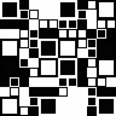 Caption Captivating Abstract Pattern of Black and White