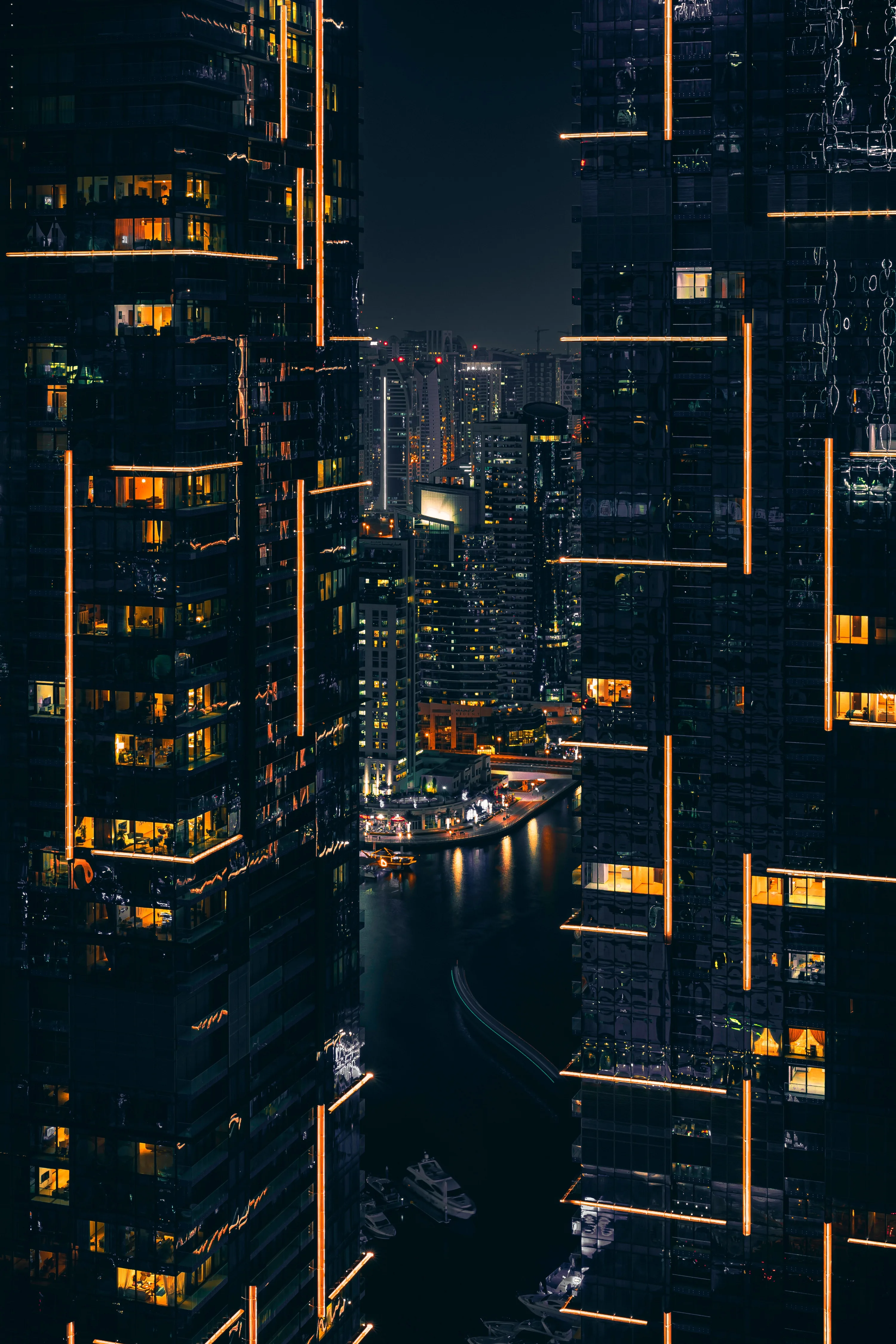 Black Buildings Wallpapers