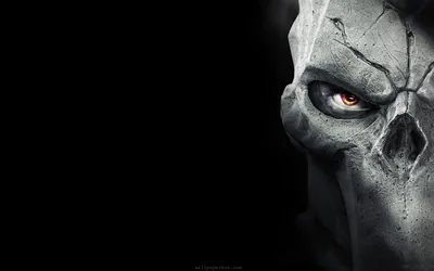 Cracked Bone Mask in Shadow HD Wallpaper
