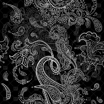 black paisley wallpaper, pattern, paisley, motif, visual arts, art #