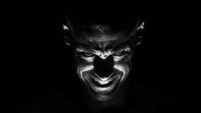 Black Devil Face In Black Background HD Devil Wallpapers