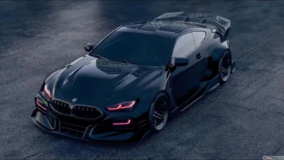 Bmw Car Black Background