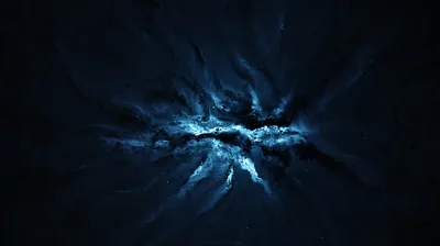 Blue black white wallpaper HD Wallpaper