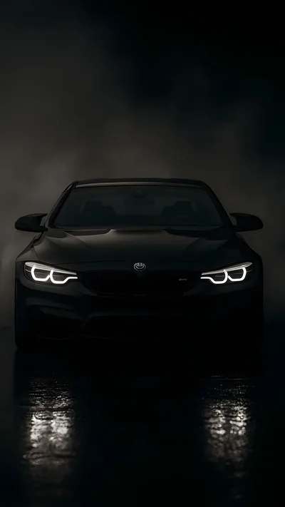 bmw black car wallpaper