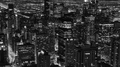 Image Dark City 4K Wallpaper