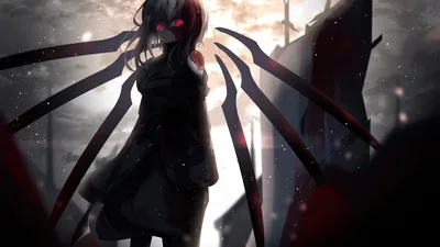 Red Glowing Eyes Anime Girl 5k 1440P Resolution, HD 4k Wallpapers, Images, Bac