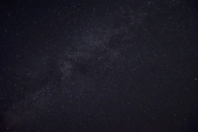Milky Way Core in a Blue Night Sky HD Wallpaper