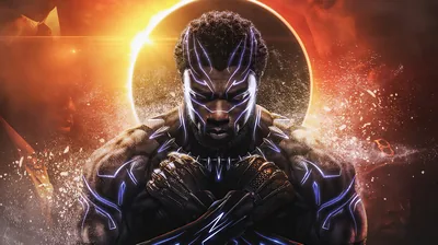 Black Panther Wakanda King Wallpaper, HD Superheroes Wallpapers, 4k Wallpapers, Image