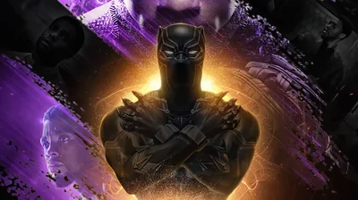 Chadwick Boseman Black Panther Fan Art 4k Wallpaper, HD Movies Wallpapers, 4k Wallpapers