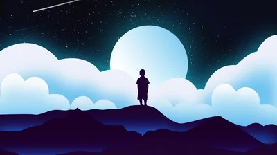 Boy Alone Black Wallpapers
