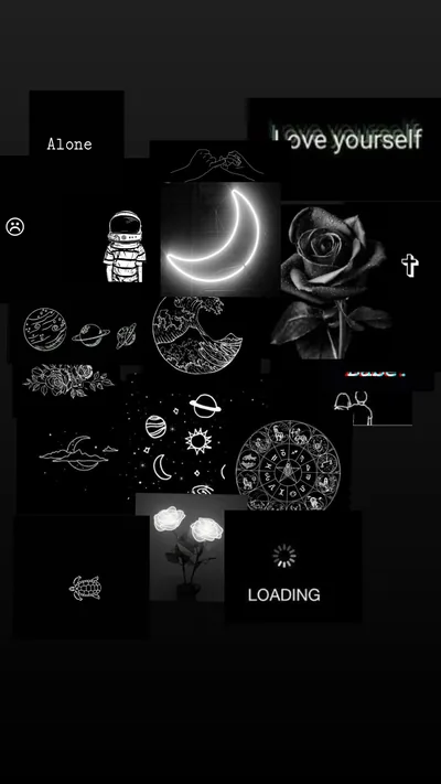 Black aesthetic wallpaper ideas